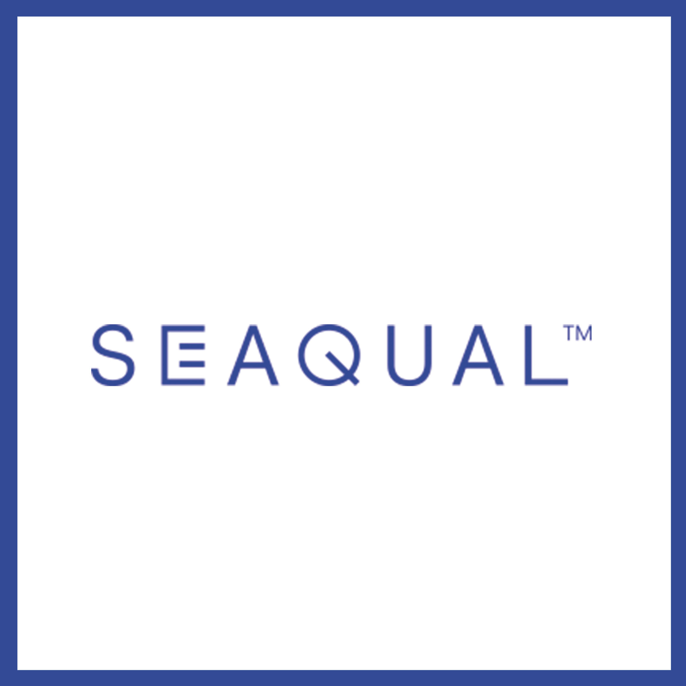 Logo Seaqual - 4F FRANCE - Créateur de maille responsable