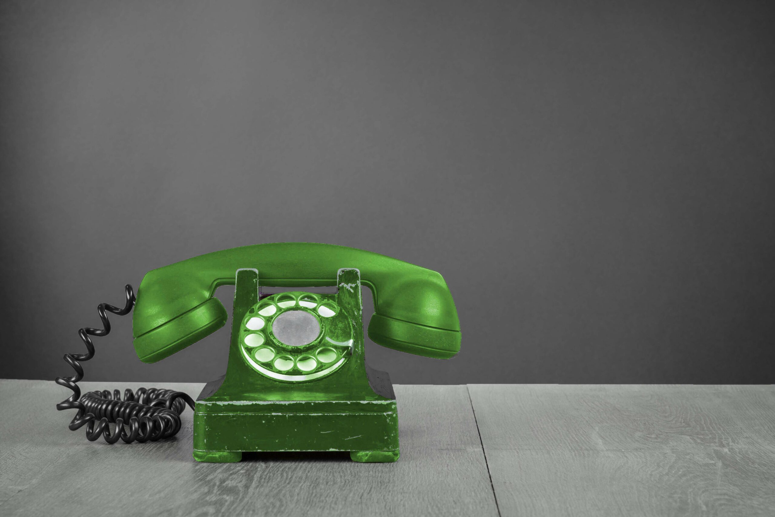 Téléphone vert de contact - 4F FRANCE - Créateur de maille responsable