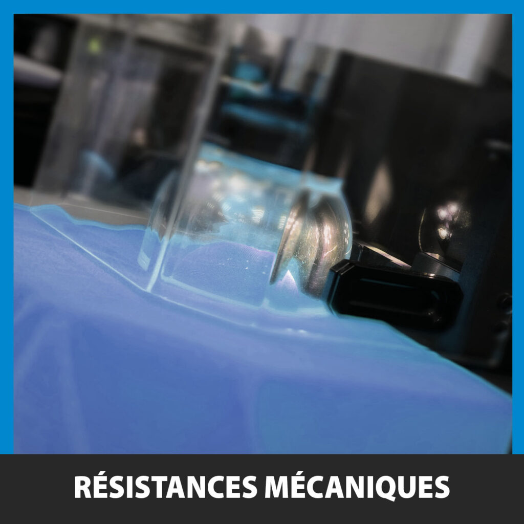 Logo Résistances mécaniques - 4F FRANCE - Créateur de maille responsable